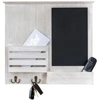levandeo Memoboard 52 x 47 cm Braun/Grau/Weiß