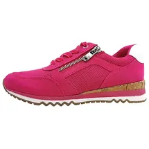 Marco Tozzi Schnürschuh Korkoptik Sneaker Reißverschluss 2-23781-41