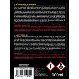 Exklusiv Chemie G13 Kühlerfrostschutz Violett 1 l