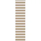 vidaXL Doppelrollo 65 x 200 cm Sandbraun