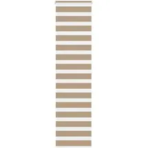 vidaXL Doppelrollo 65 x 200 cm Sandbraun