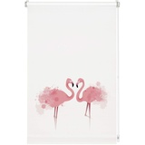 GARDINIA Rollo EASYFIX Rollo Digiprint Flamingo, 110 x 150 cm