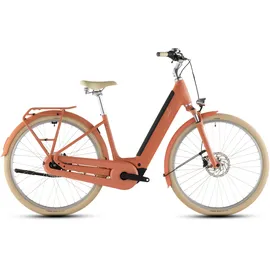 Cube Aruba Hybrid 600 2026 28 Zoll RH 50 cm orange/weiß
