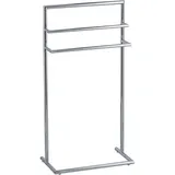 Zeller Present Handtuchständer Metall verchromt 43,5 x 23 x 83