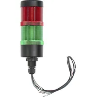 TRU Components Signalsäule TC-12835336 TC-HBJD-55A-D/2/RG/24V/IP65 LED Rot, Grün 1