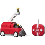 Sharper Image Remote Controlled Fire Engine With Light And Sound