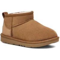 UGG Australia UGG Winterboots »Classic Ultra Mini Schlupfstiefel, Winterstiefel, Boots mit Lammfellfutter, braun
