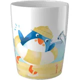 HABA 2012443001 - Becher Pinguin, Melamin, Höhe: 9 cm