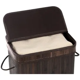 Songmics Wäschekorb 72 L schwarz