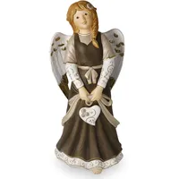 GOEBEL Engelfigur Im Herzen verbunden bunt, | Gr.: onesize