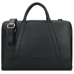 Cowboysbag Holden Aktentasche Leder 40 cm Laptopfach black