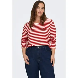 ONLY CARMAKOMA CarmaKoma Langarmshirt Rot M