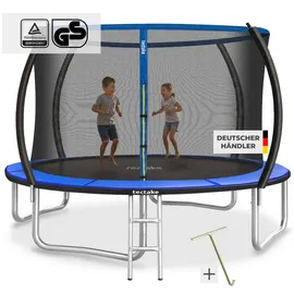 Tectake Trampolin Jumpy 305 cm Schwarz