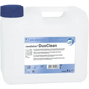 Dr. Weigert neodisher Duoclean Intensivreiniger, Hochalkalisches Reinigungsmittel zur maschinellen Aufbereitung, 5 Liter - Kanister