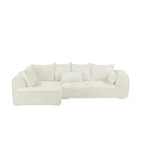 U N O Sports uno Ecksofa London ¦ creme ¦ Maße (cm): B: 320 H: 72 T: 197