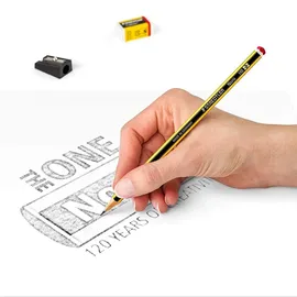 Staedtler Noris® 120 Bleistifte HB schwarz/gelb, 1 Set