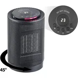 Carlo Milano Keramiklüfter 1200 W schwarz
