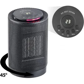 Carlo Milano Keramiklüfter 1200 W schwarz