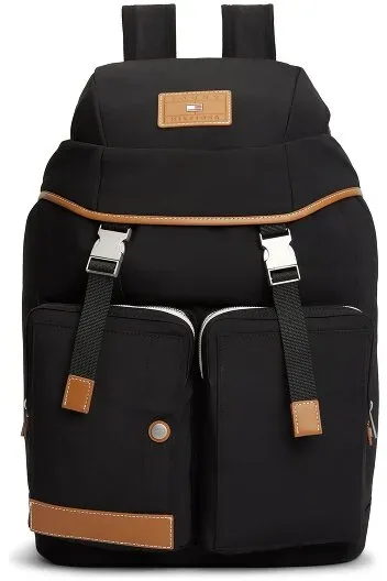 Tommy Hilfiger TH Flag Daypack 44.5 cm Laptopfach  schwarz
