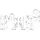 HOPPE Schutzgarnitur Paris Aluminium grau 58/3331K/353K-1/138L