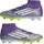 adidas F50 League Mid FG/MG Purple Rush / Cloud White / Lucid Lemon 45 1/3
