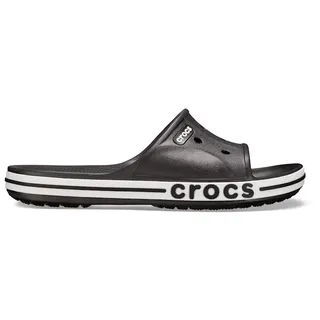 Crocs Unisex Erwachsene Bayaband Slide Badeschlappen, Black/White, 46/47 EU