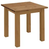 Boxxx Esstisch, Laugenfarbig, Holz, Kiefer, massiv, quadratisch, eckig, 78x78x78 cm, in verschiedenen Größen erhältlich, Esszimmer, Tische, Esstische, Esstische quadratisch