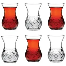 Pasabahce Timeless 42881 Teegläser KURVIG 155 ml 6 Stück