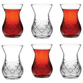 Pasabahce Timeless 42881 Teegläser KURVIG 155 ml 6 Stück