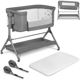 lionelo Leonie Plus 3 in 1 Kinderbett Weiß 70 x 140 cm