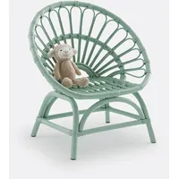 Kindersessel Albin, Rattan Hellgrün 