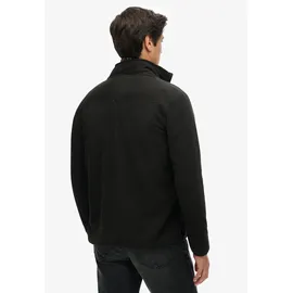 Superdry POLAR FLEECE FULL ZIP Fleecejacke Herren Schwarz XL