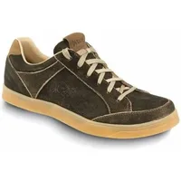 MEINDL Schnürhalbschuhe, altschwarz braun 8.5