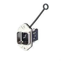 METZ CONNECT E-DAT Industry IP67 V14 14010833C0MN Flanschgehäuse Silber