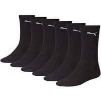 Puma Short Crew Sportsocken 6-Pack schwarz 43-46