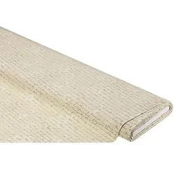 Baumwollstoff Nostalgie-Schrift "Mona", natur-color