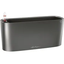 LECHUZA Delta 10 Komplettset 30 x 11 x 13 cm anthrazit
