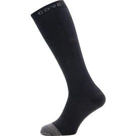Gore Wear Thermo Socken, Lang, Multisport, Größe: 35-37, Farbe: Schwarz/Grau