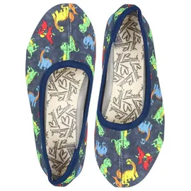 Beck Dinosaurus Gymnastikschuhe Blau 23