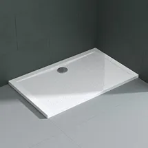 mai & mai Duschwanne 80x120cm Duschtasse Antirutsch in Weiß Form: Rechteckig 4cm Höhe Lucia