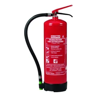 GLORIA Dauerdruckschaumlöscher 6 Liter SDE 6 flourfrei Brandklasse A& B