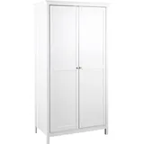 Interlink Kleiderschrank Chilly Home 106 x 210 x 60 cm Weiß