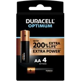 Duracell Optimum AA 4er-Pack