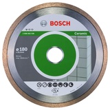Bosch Professional Standard for Ceramic Diamanttrennscheibe 180x1.6mm, 1er-Pack (2608602536)