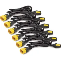 APC Power Cord Kit (6 ea), Locking C13 to