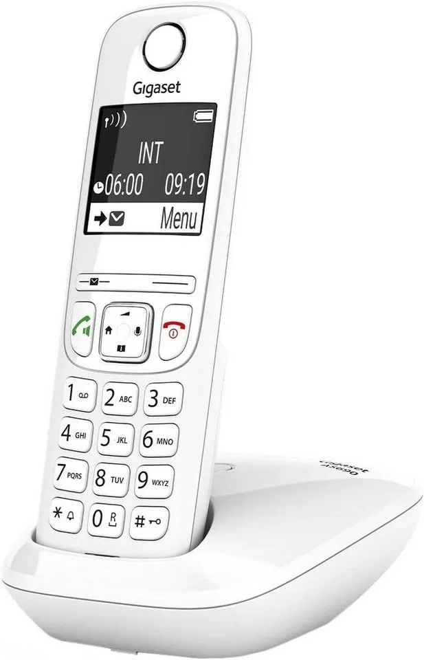 AS690 - Schnurloses DECT-Telefon weiß