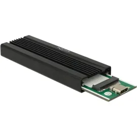 DeLock Externes Gehäuse M.2 NVMe PCIe SSD USB 10 Gbps (USB 3.1) USB Type-CTM Bu. (Externes Laufwerksgehäuse)