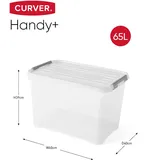Curver Handy 40 x 39 x 60 cm 3-tlg. transparent