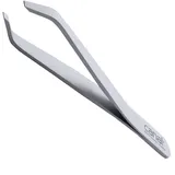Canal Haarpinzette Spitze in Klauenform satin rostfrei 9 cm