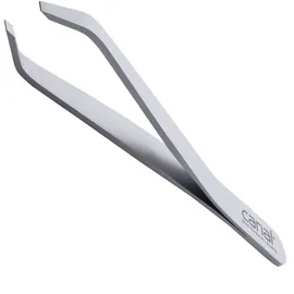Canal Haarpinzette Spitze in Klauenform satin rostfrei 9 cm